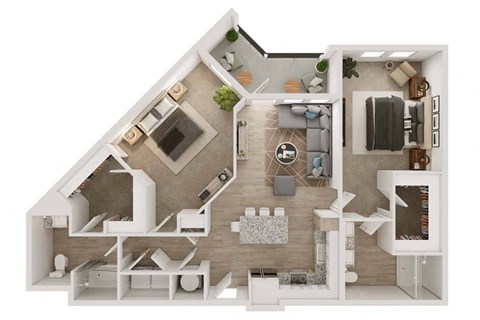 B3 Floor Plan at Livano Prosper, Texas